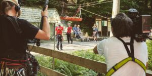 MDR "Die Bergwacht" Kletternder Tonmann Enno Winde